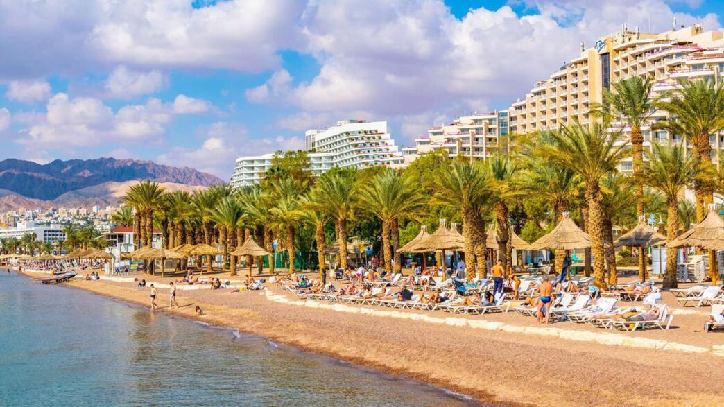 Апартаменти אופק במדבר - 2 יחידות סטודיו מהממות ונעימות עם מקלט צמוד באילת Екстер'єр фото